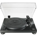 Belt Drive Stereo Turntable, Audio-Technica ATLPW50PB - Black IMAGE 1