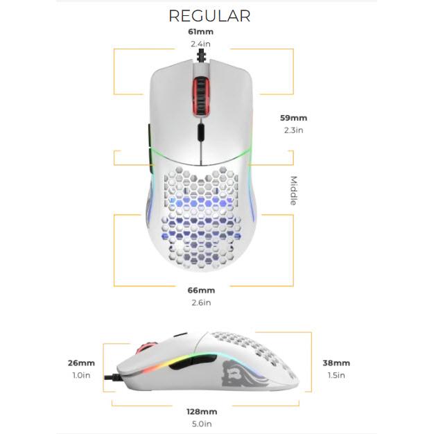 Wireless Mouse White mat, Cougar GLO-MS-OW -MW IMAGE 8