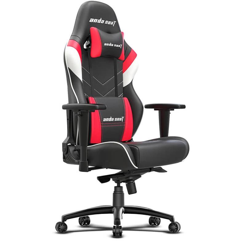 Gaming Chair,, ASSASSIN KING SERIES BLACK+WHITE+RED, ANDA AD4XL-03-BWR-PV-W02 IMAGE 3