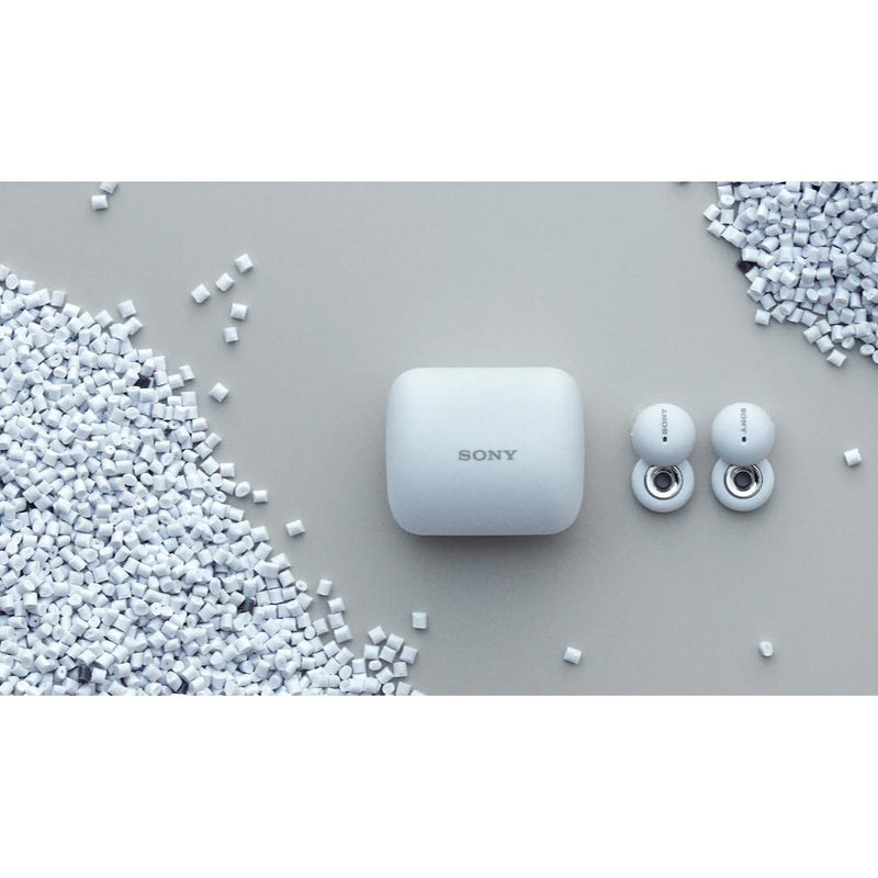 Earbuds Truly Wireless Noise Cancelling. Sony LinkBuds - White IMAGE 8