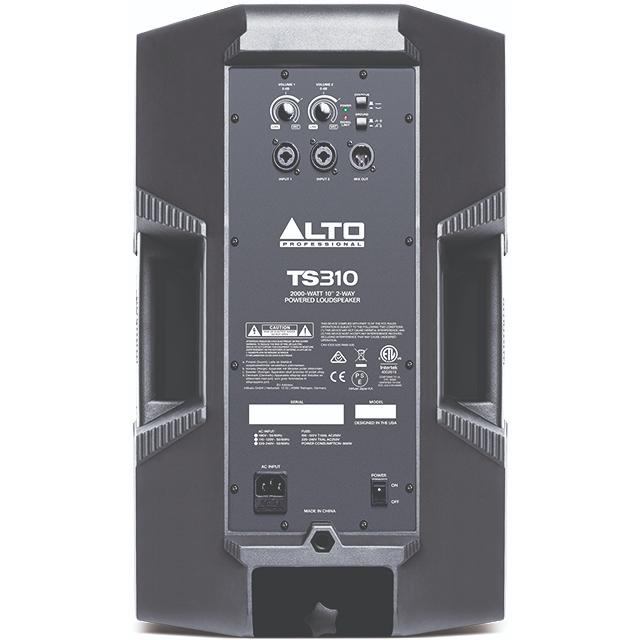2000w  10 In 2 WAY Loud Speaker, Alto TS310XUS IMAGE 3