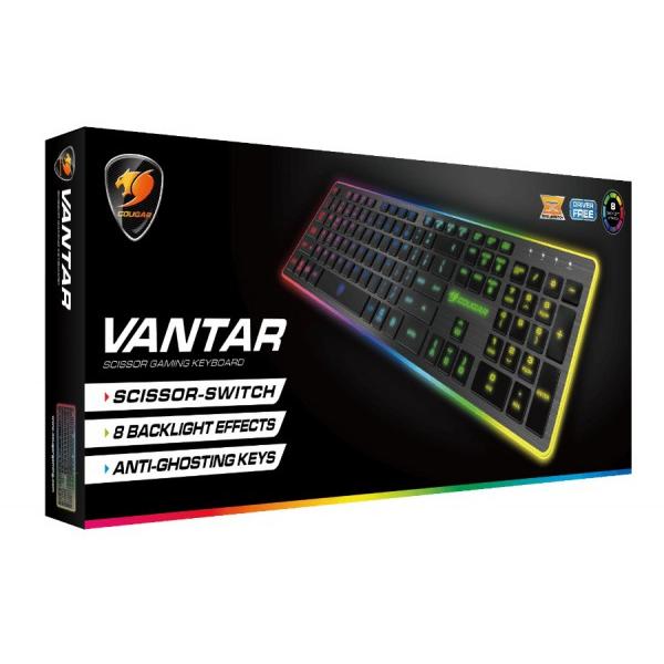 VANTAR RGB Gaming Keyboard, Cougar 37VANXNMB.0002 IMAGE 9