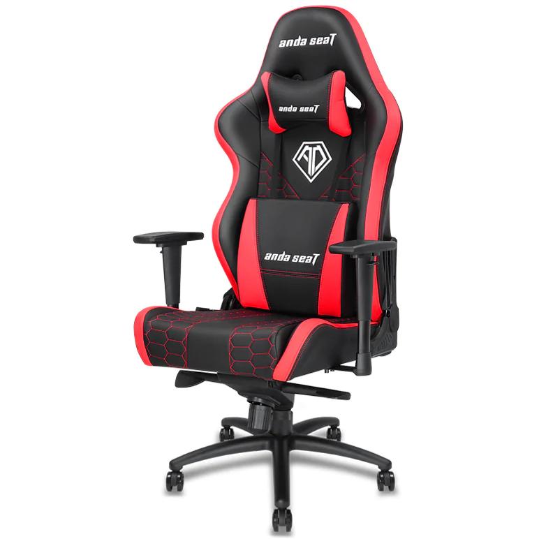 Gaming Chair, SPIRIT KING BLACK+RED, ANDA SEAT AD4XL-05-BR-PV-R03 IMAGE 2