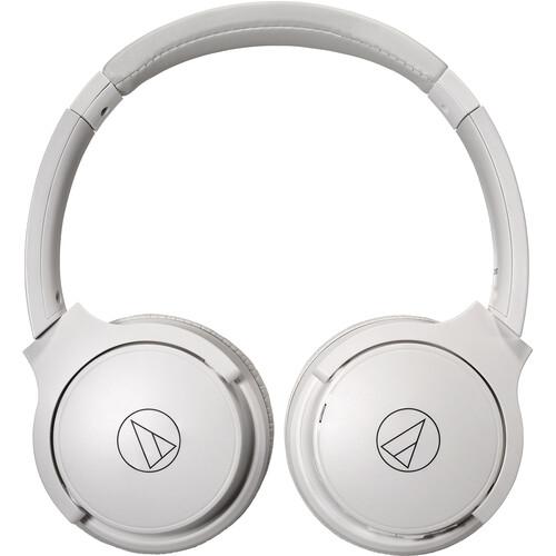 Wireless on-ear headphones, Audio Technica S220BT - White IMAGE 5