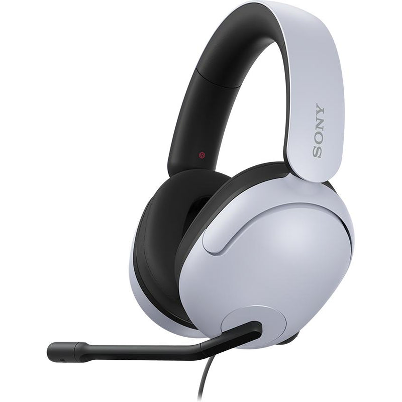 Gaming Wired PC Over-Ear Headset, Sony INZONE H3 MDRG300 - White IMAGE 1