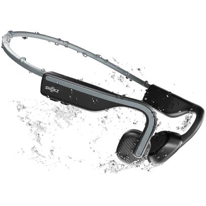 Conduction Open-Ear Bluetooth Sport Headphones OpenMove, Snokz S661 - Grey IMAGE 2