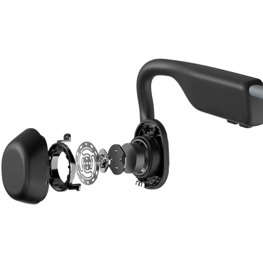 Conduction Open-Ear Bluetooth Sport Headphones OpenMove, Snokz S661 - Grey IMAGE 3