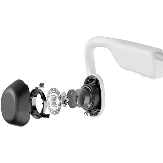 Conduction Open-Ear Bluetooth Sport Headphones OpenMove, Snokz S661 - White IMAGE 3
