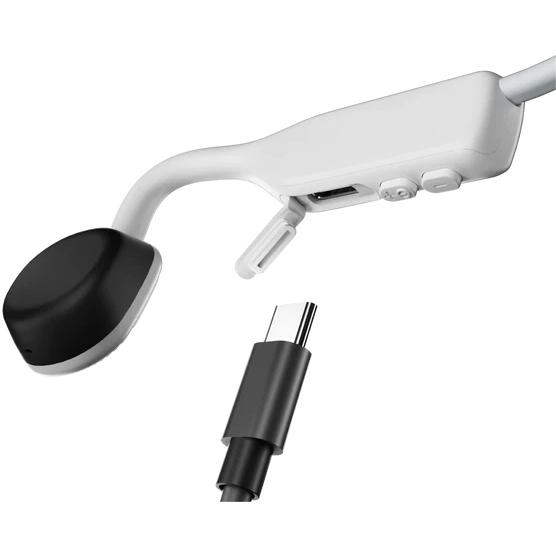 Conduction Open-Ear Bluetooth Sport Headphones OpenMove, Snokz S661 - White IMAGE 4