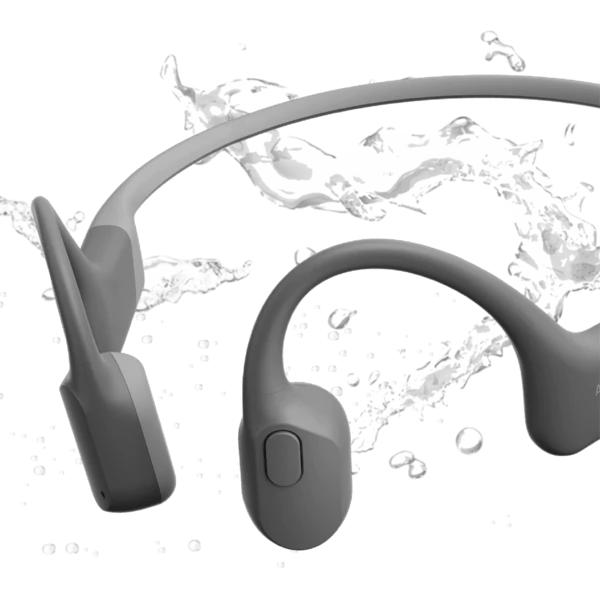 Conduction Open-Ear Bluetooth Sport Headphones OpenRun Mini, Snokz S803 - Grey IMAGE 3