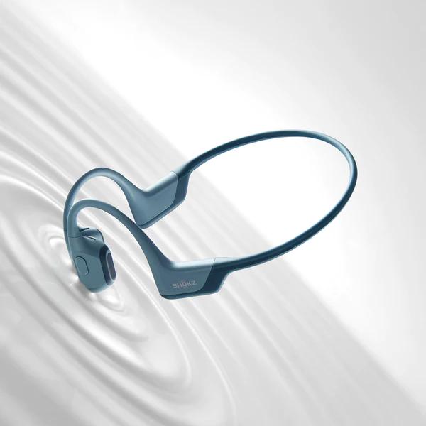 Conduction Open-Ear Bluetooth Sport Headphones OpenRun Pro, Snokz S810 - Blue IMAGE 5