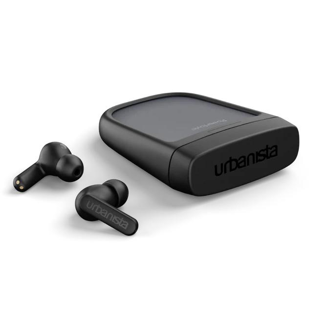 SOLAR Wireless Bluetooth Earbuds, URBANISTA PHOENIX (1037102) - Midnight Black IMAGE 3
