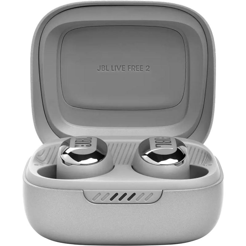 Live Free NC+ TWS In-Ear Earbuds. JBL LIVEFREE2TWS - Silver IMAGE 2