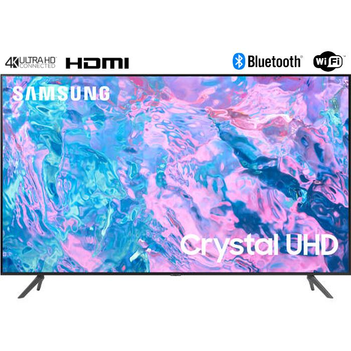 50'' 4K UHD Crystal Processor HDR Smart WiFi Bluetooth LED TV, Samsung UN50CU7000FXZC IMAGE 1